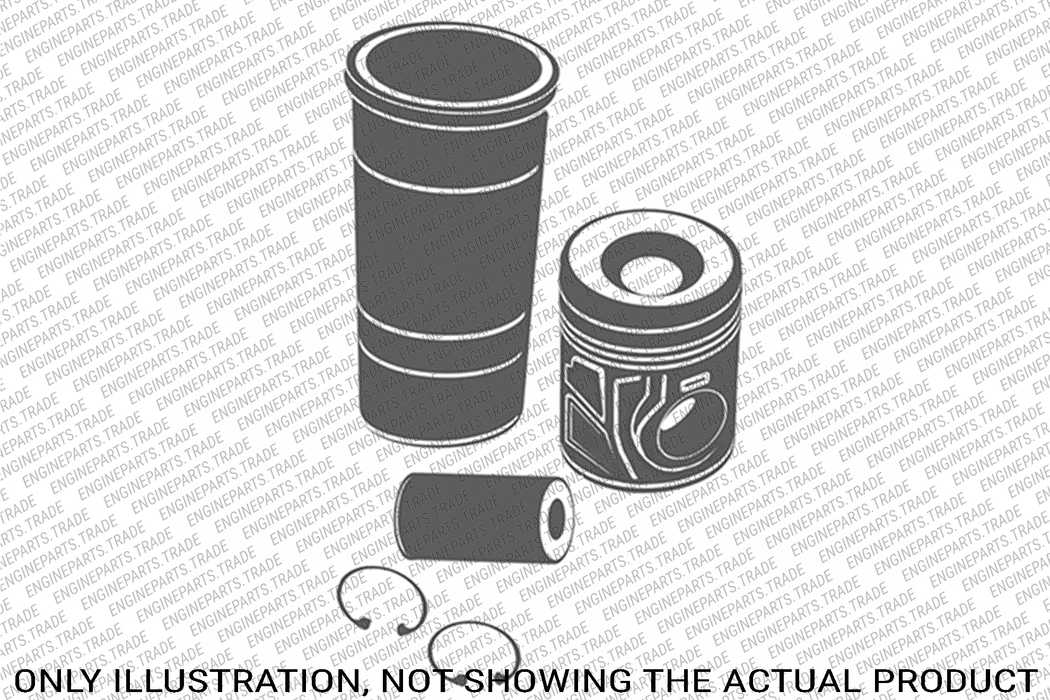 MAN Engine piston kit 51.02500-6458, 51025006458