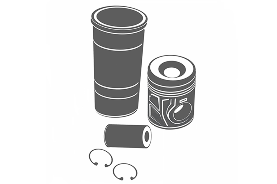Scania CYLINDER/PISTON / ZYLINDER/KOLBEN 061 03 92 OEG