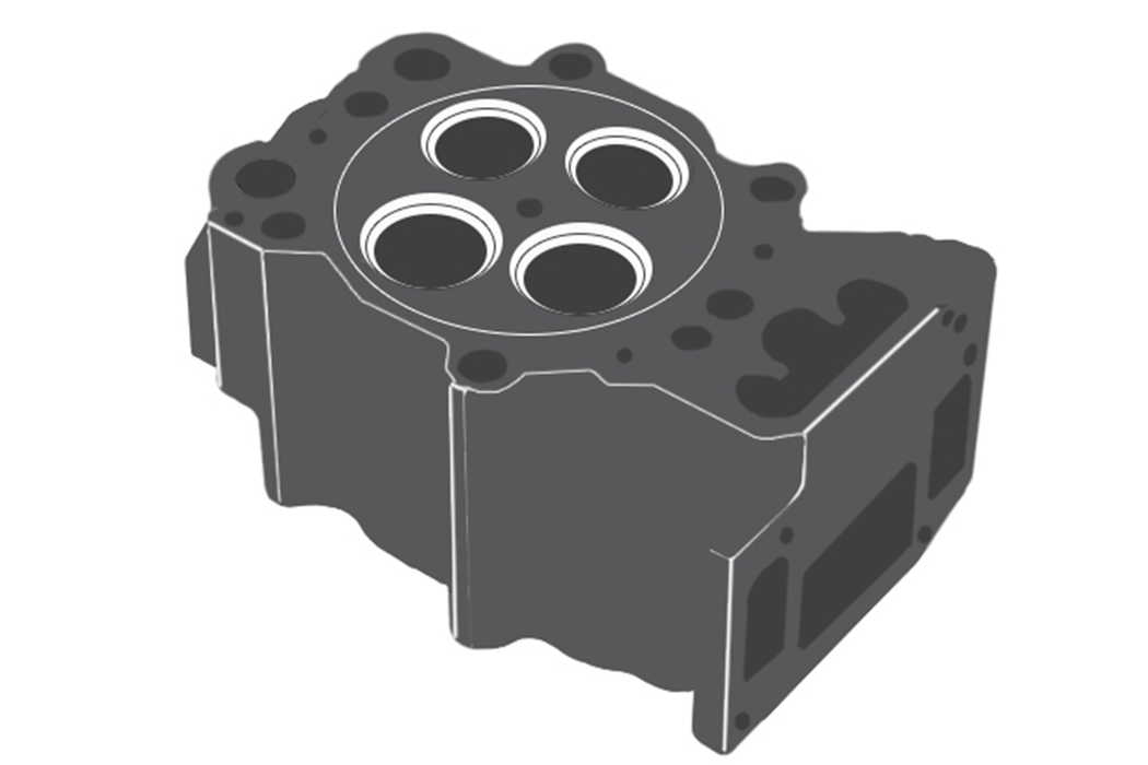 MAN CYLINDER HEAD / ZYLINDERKOPF 50.03100.6002, 50-03100-6002, 50031006002