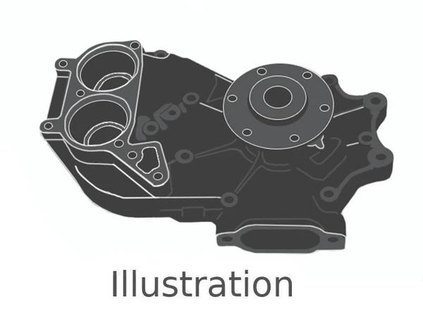 MAN Raw water pump 51.06500-7046, 51.06500.7046, 51065007046