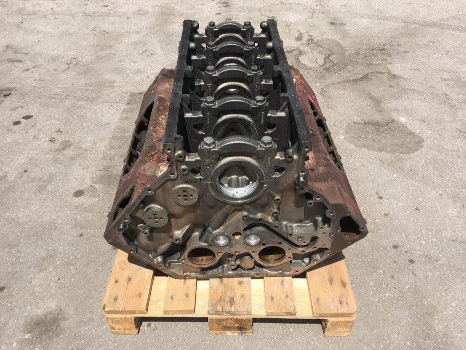 Scania Crankcase / Kurbelgehäuse DC16 / EU3 148 2538 - 151 3346 - 175 9340 (used / gebraucht)