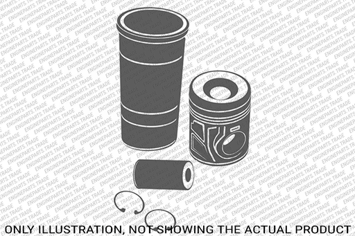 MAN Engine piston kit 51.02500-6329, 51025006329