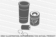 MAN Engine piston kit 51.02500-6348, 51025006348