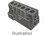 MAN genuine Crankcase 51.01100-6114, 51.01100.6114, 51011006114