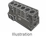 MAN genuine Crankcase 51.01100-6334, 51.01100.6334, 51011006334