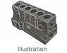 MAN genuine Crankcase 51.01100-6049, 51.01100.6049, 51011006049