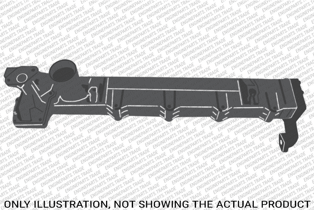 MAN EXH.-GAS RECIRCULATION MODULE / ABGASRÜCKFÜHRUNGSMODUL 51.08100-7070, 51.08100.7070, 51081007070