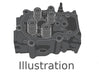 MAN Cylinder head - reconditioned 51.03100-9680, 51031009680