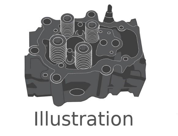 MAN Cylinder head 51.03100-6397, 51031006397
