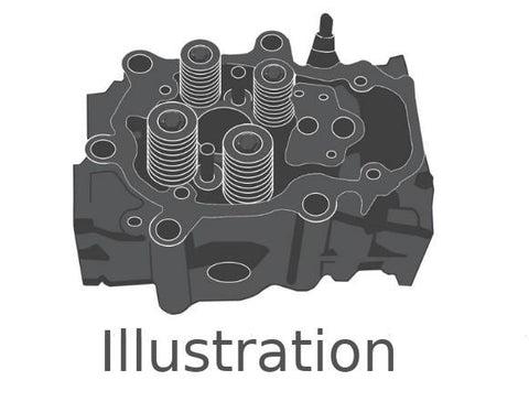 MAN Cylinder head - reconditioned 51.03100-9690, 51031009690