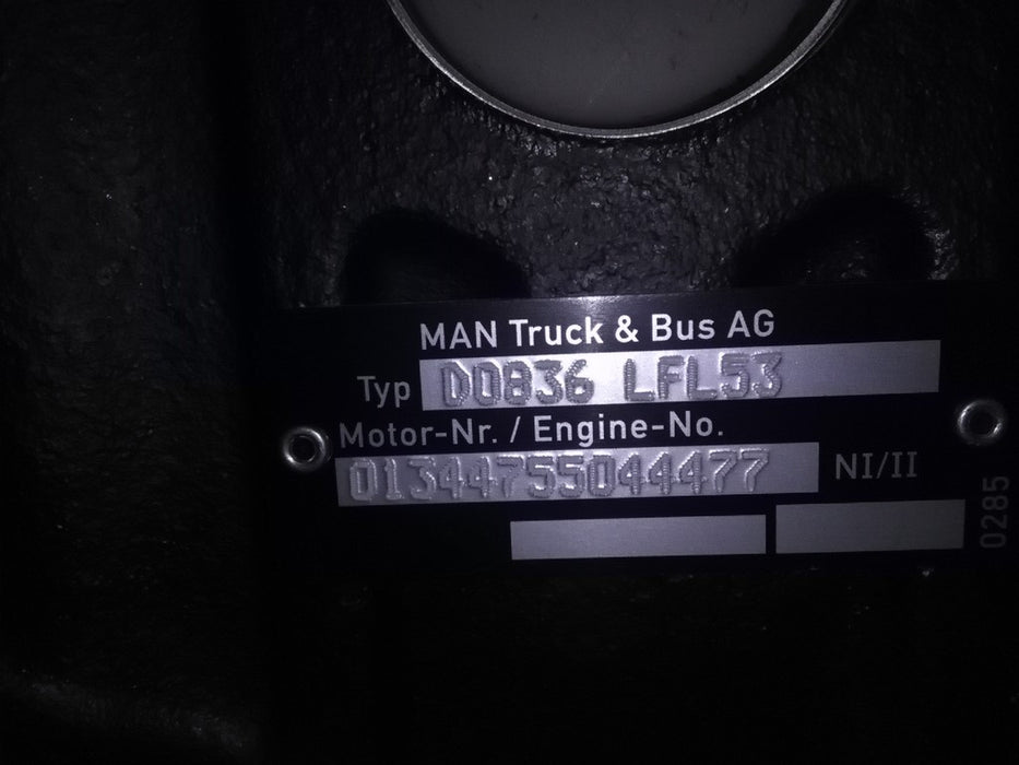 81.00501-9259 / 81.00501.9259 / 81005019259 Long engine block D0836 LFL53